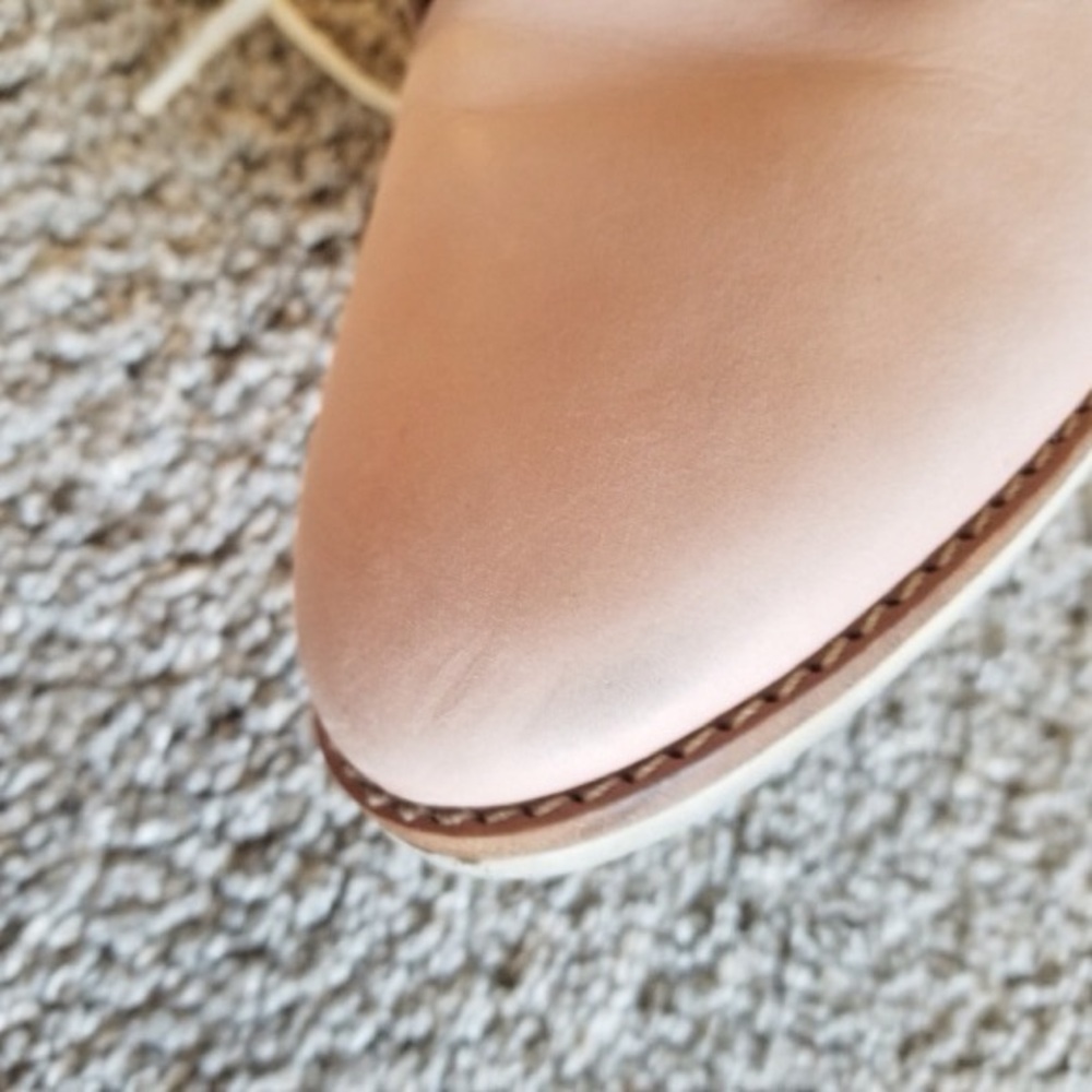Rollie Nation pink genuine leather Derby shoe size 40 - Picture 8 of 11